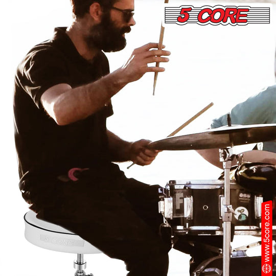 5Core saddle drummer seat with cushion for comfort and support