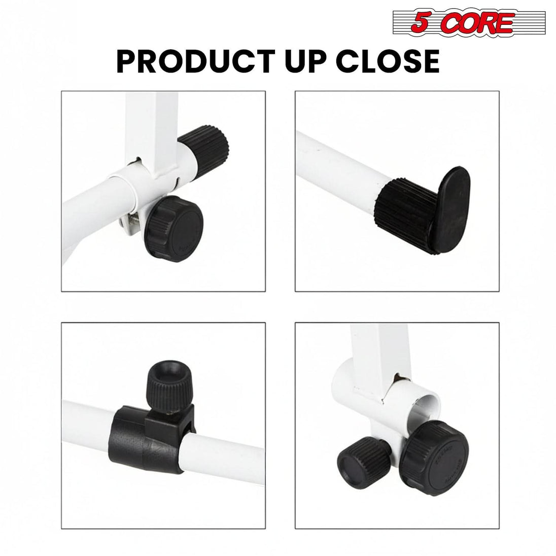 5 Core Keyboard Stand Adapter 2 Tier Adjustable Second Extension Add On for Digital Piano Stands