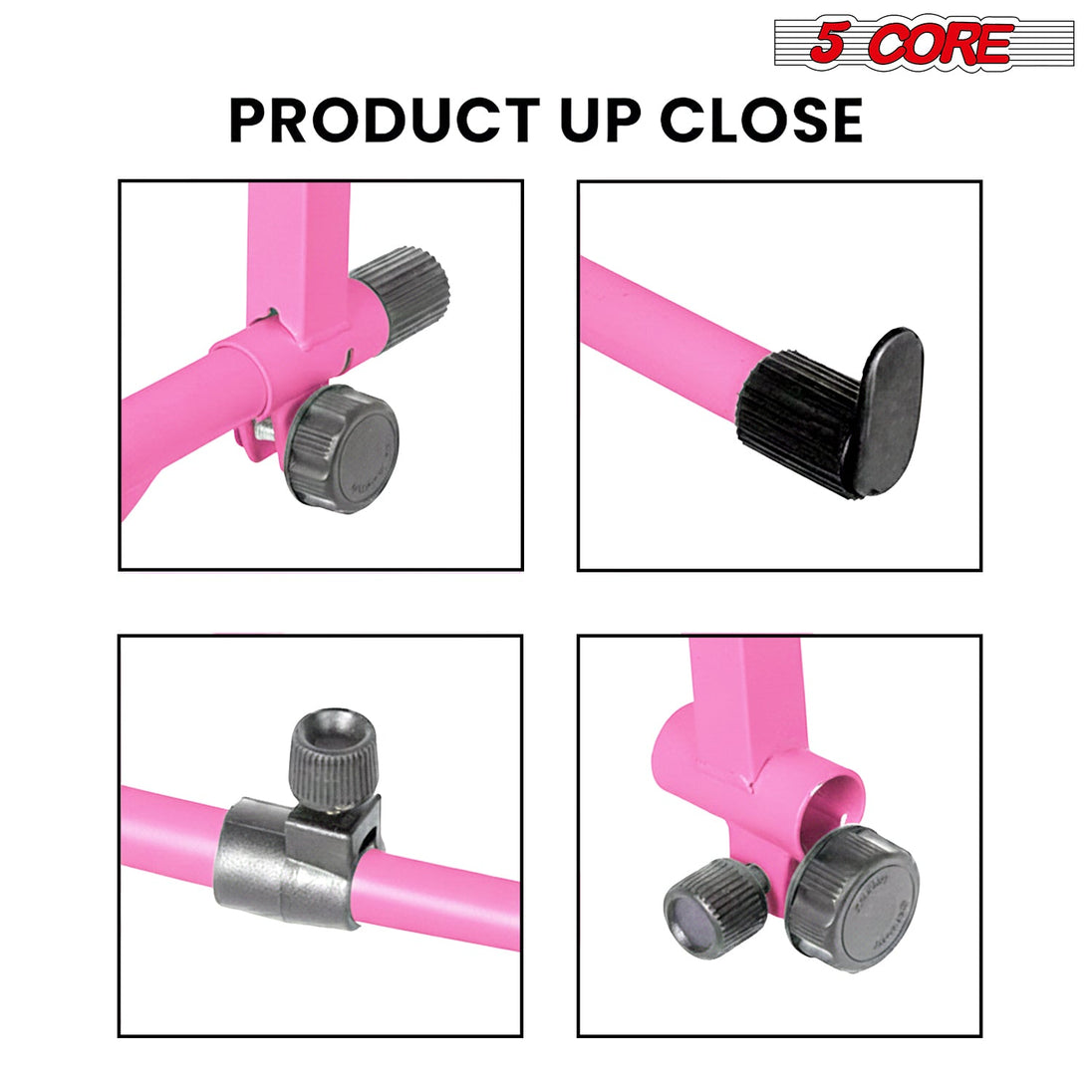 5 Core Keyboard Stand Adapter 2 Tier Adjustable Second Extension Add On for Digital Piano Stands