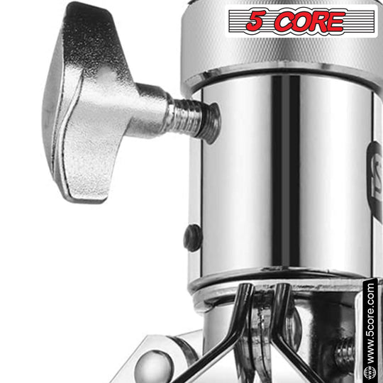 Musician’s padded saddle stool for guitar and drums by 5Core