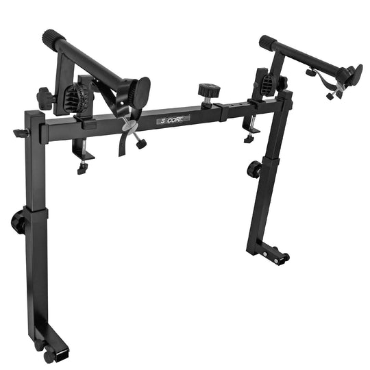 2 tier keyboard stand attachment for digital piano, adjustable and durable design