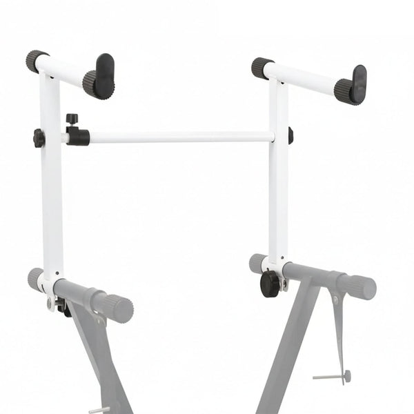 5 Core Keyboard Stand Adapter 2 Tier Adjustable Second Extension Add On for Digital Piano Stands