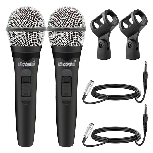 Dynamic microphone ideal for karaoke, podcasting, and studio recording