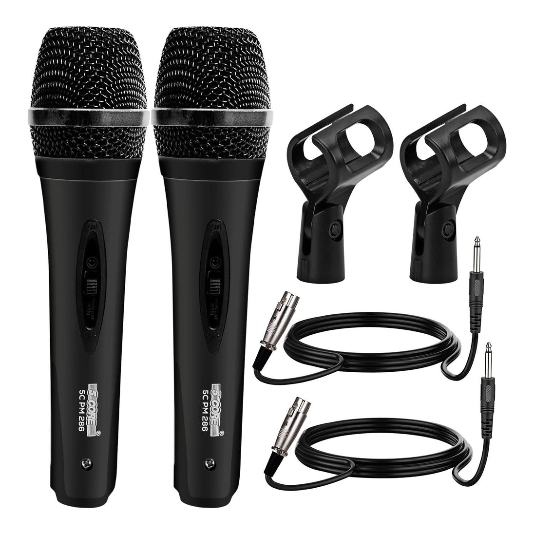 Rugged dynamic mic with clear and balanced sound response