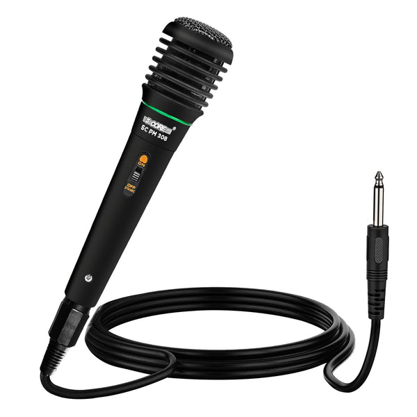 5Core XLR Microphone Dynamic Mic Karaoke Singing Studio Mics Handheld Microfono