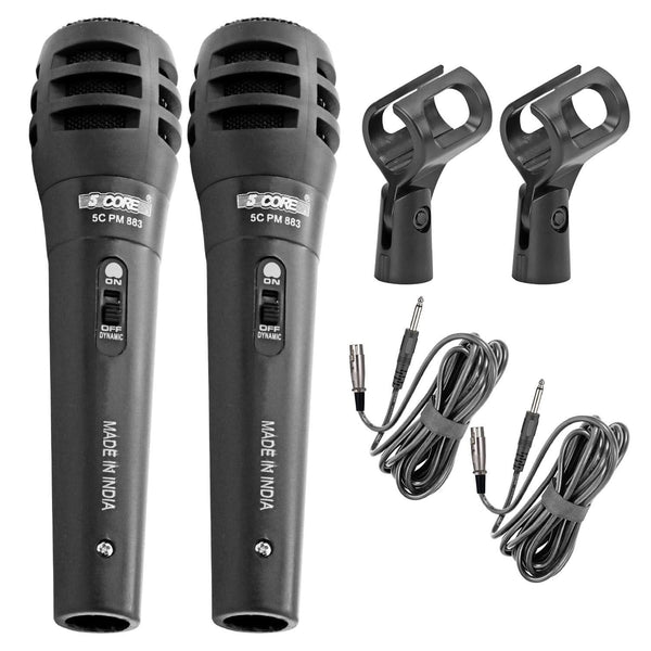 High-output handheld dynamic mic for singers and events