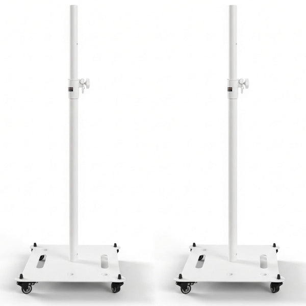 5Core Speaker Stand 2Pc Heavy Duty Adjustable Height 61" DJ PA Stands 35mm Mount 100Lb Capacity