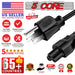 High-quality USA power cord designed for reliable and safe power delivery to electronic devices and appliances