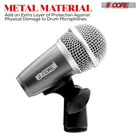 Metal dynamic mic set with durable construction and high-quality sound performance for versatile use