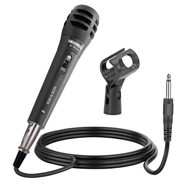 5Core dynamic XLR microphone for studio recordings and karaoke
