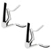 5 Core Capo Acoustic Electric Guitar 6 String Kapo Pair Classic Clip For Banjo Mandolin Ukulele